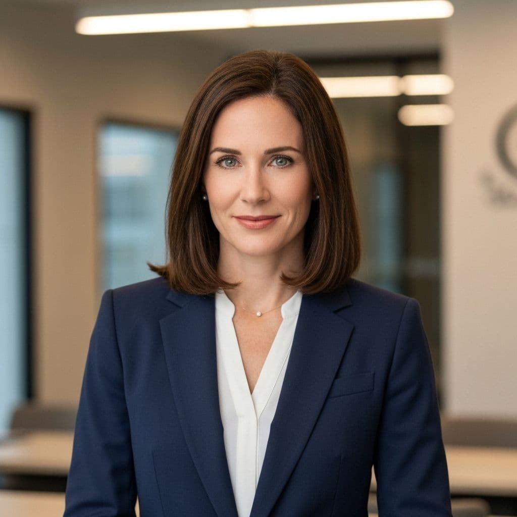 Sarah Johnson CEO Portrait